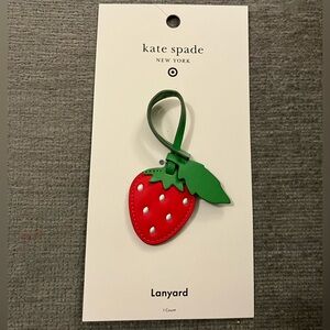 Kate Spade New York x Target Strawberry Lanyard